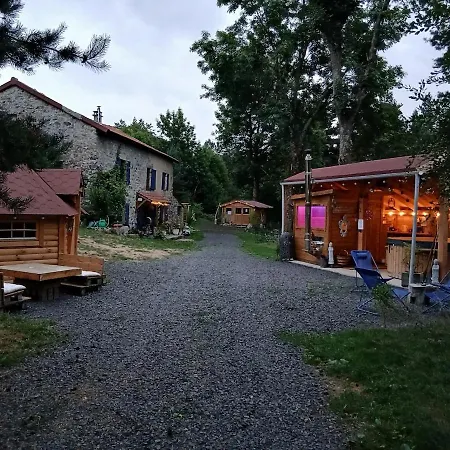 Kota Hutte Africain, Bain Norvegien Et Sauna Laussonne