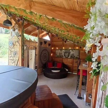 Petit Isolé En Pleine Forêt, Bain Norvégien Et Sauna Appartement