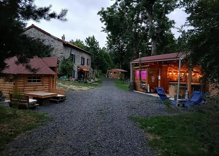 Kota Hutte Africain, Bain Norvegien Et Sauna Laussonne