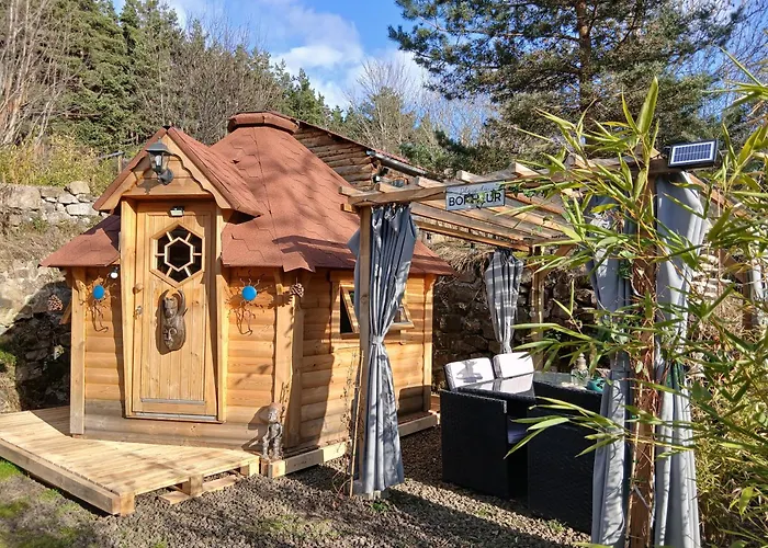 Kota Hutte Africain, Bain Norvegien Et Sauna * Laussonne