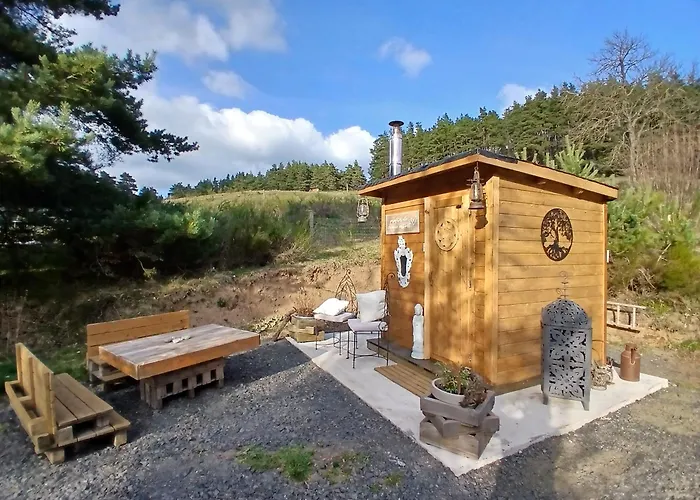 Kota Hutte Africain, Bain Norvegien Et Sauna Laussonne
